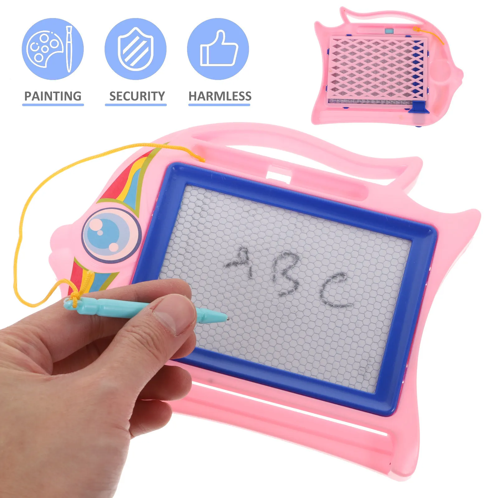 3Pcs Kids Magnetic Writing Board with Big Drawing Area Early Education Tool for Name Writing Creativity Development Erasable
3Pcs Kids Magnetic Writing Board with Big Drawing Area Early Education Tool for Name Writing Creativity Development Erasable