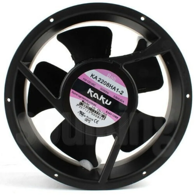 Y+1PC For KAKU KA2208HA1-2 110V 0.50A Bearing All-Metal Axial Fan *tn
Y+1PC For KAKU KA2208HA1-2 110V 0.50A Bearing All-Metal Axial Fan *tn