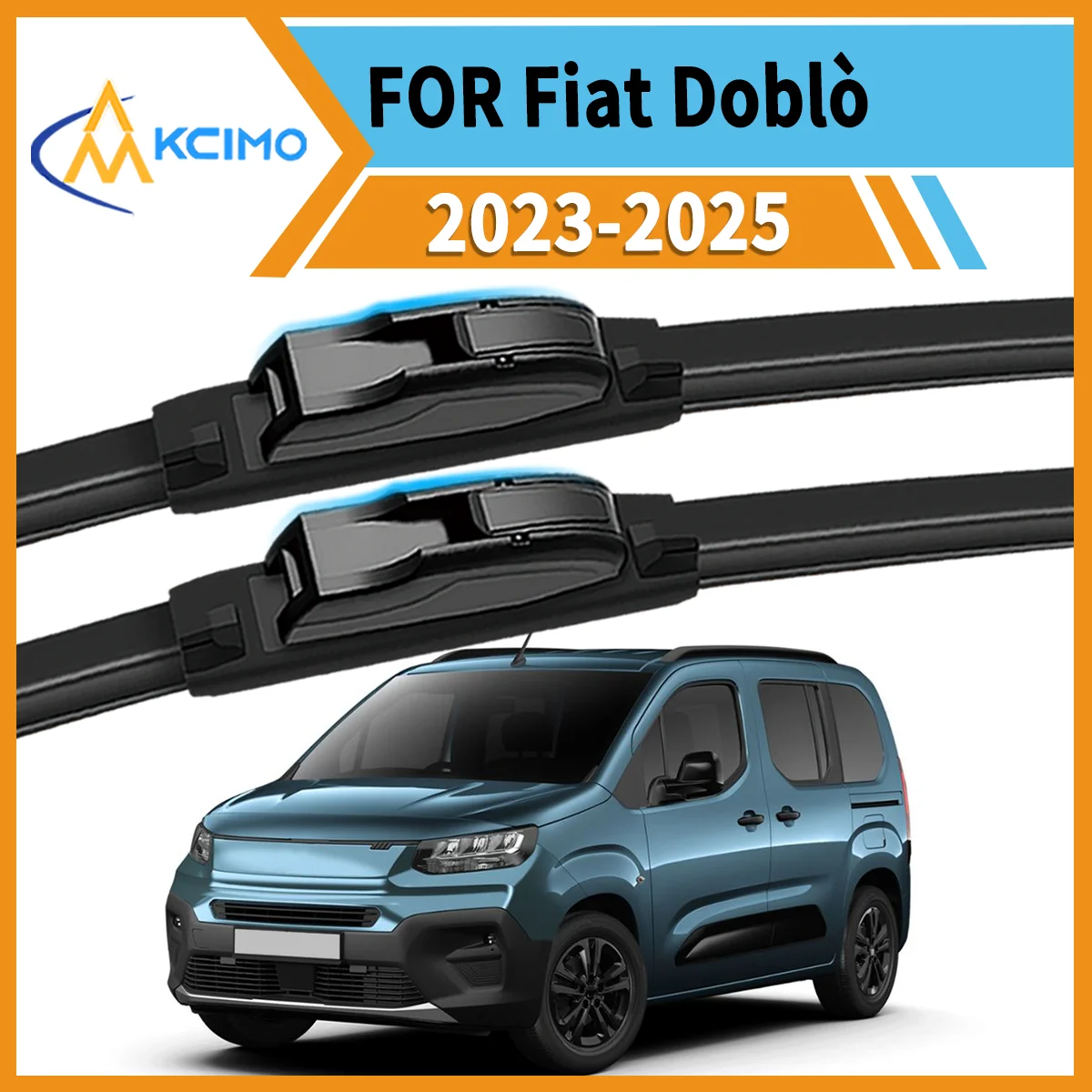 All-Weather Confidence 2-Pack Wiper Blades For Fiat Doblò K9 2023-2025 Clear Vision Reduced Noise Long-Lasting Performance
All-Weather Confidence 2-Pack Wiper Blades For Fiat Doblò K9 2023-2025 Clear Vision Reduced Noise Long-Lasting Performance