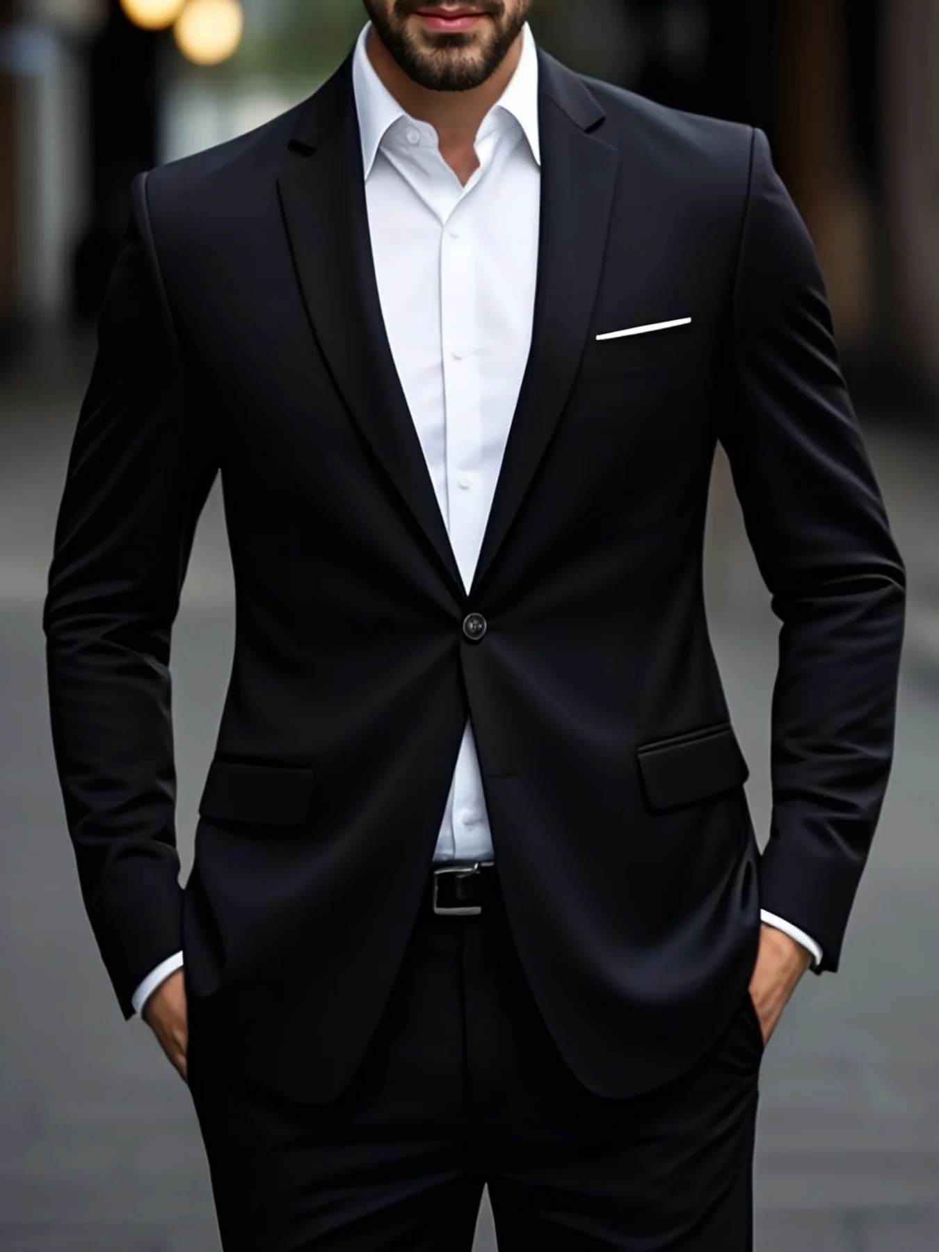 2pcs Men's Elegant Party Suit Set, Jacket And Trousers, Classic Wear for Wedding, Banquet And Celebration
2pcs Men's Elegant Party Suit Set, Jacket And Trousers, Classic Wear for Wedding, Banquet And Celebration