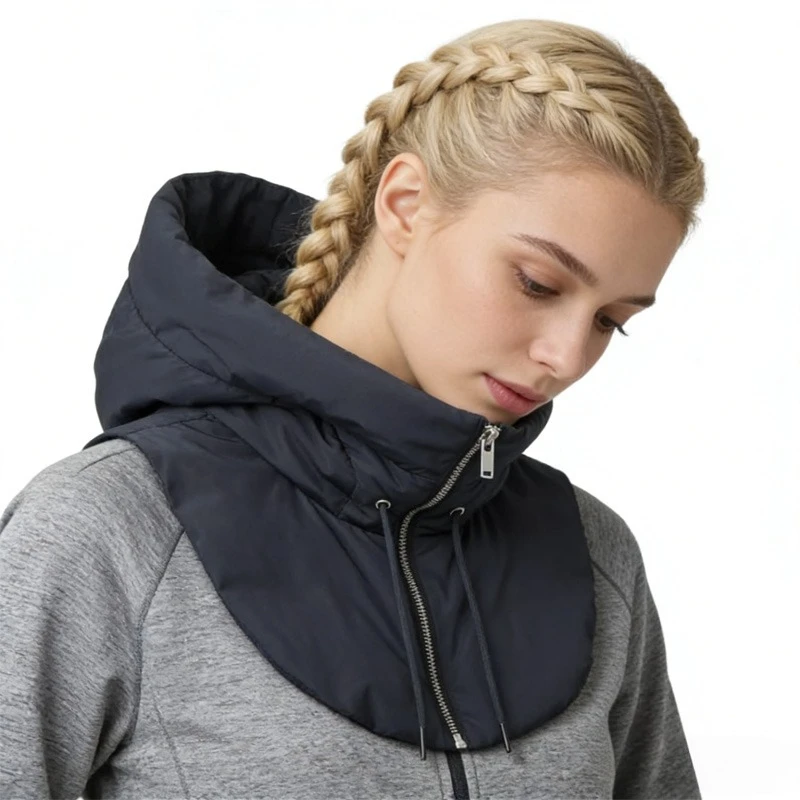 Женская ультралегкая пуховая куртка на молнии, короткая безрукавка, с капюшоном на шнурке, съемным воротником-шарфом и балаклавой, теплая
Женская ультралегкая пуховая куртка на молнии, короткая безрукавка, с капюшоном на шнурке, съемным воротником-шарфом и балаклавой, теплая