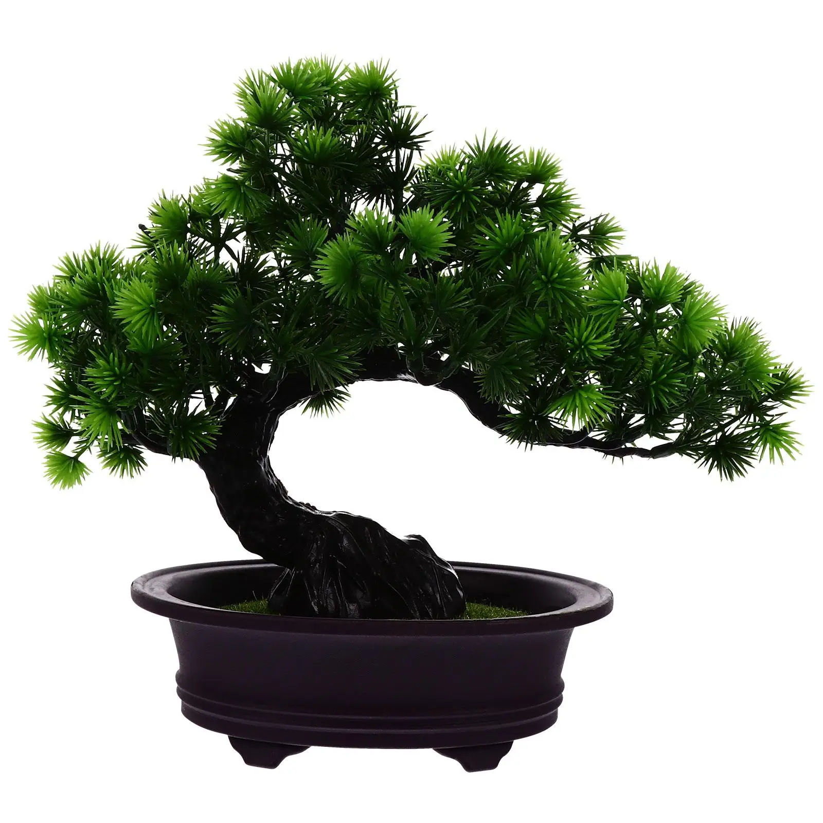 Simulated Welcoming Simulation Welcome Pine Bonsai Artificial Potted Tree Ornament Home Office Decor Lifelike Elegant Stylish
Simulated Welcoming Simulation Welcome Pine Bonsai Artificial Potted Tree Ornament Home Office Decor Lifelike Elegant Stylish