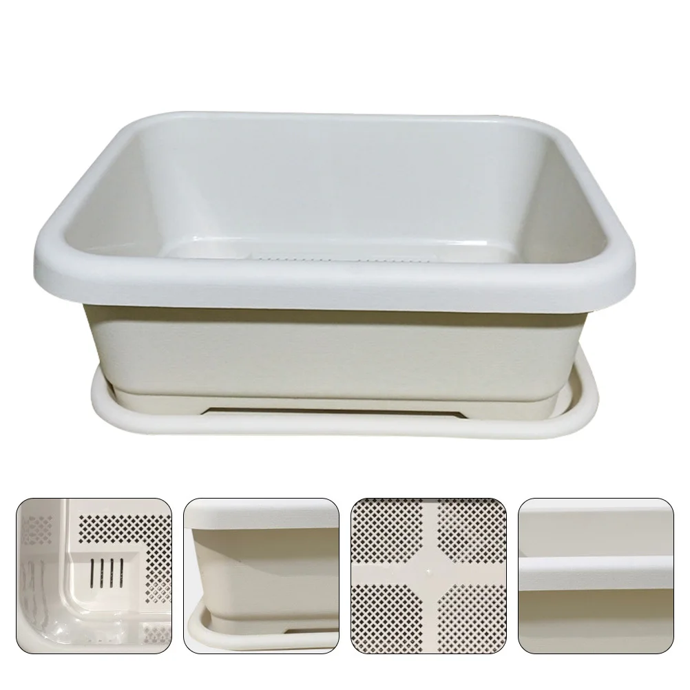 1Pcs Vegetable Planting Container Plastic Planters Durable Garden Pot with Bottom Drainage for Indoor Outdoor Growing Fruits
1Pcs Vegetable Planting Container Plastic Planters Durable Garden Pot with Bottom Drainage for Indoor Outdoor Growing Fruits