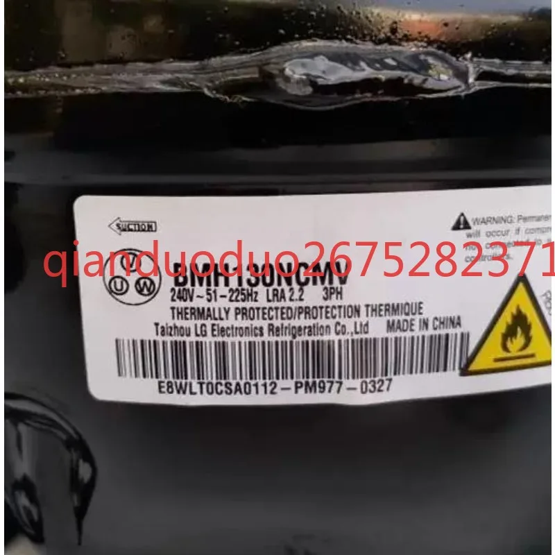 Suitable for LG refrigerator variable frequency compressor BMH130NCMV
Suitable for LG refrigerator variable frequency compressor BMH130NCMV