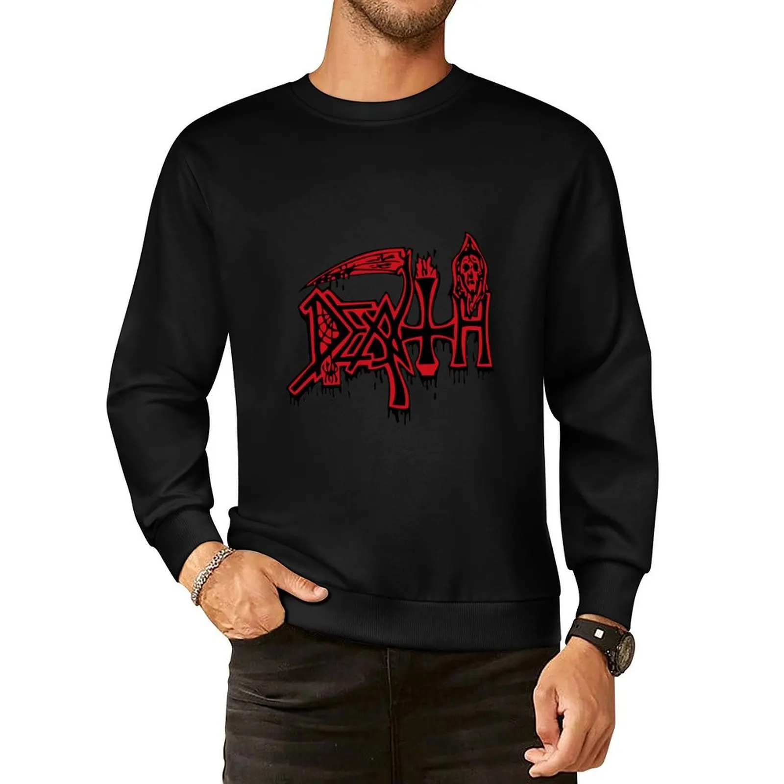 DEATH LOGO Pullover Hoodie aesthetic clothing korean style clothes autumn jacket men oversize sweatshirt
DEATH LOGO Pullover Hoodie aesthetic clothing korean style clothes autumn jacket men oversize sweatshirt