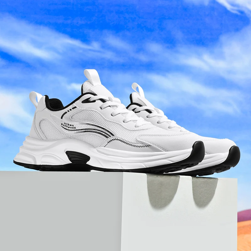 Summer Casual Athletic Shoes Men Breathable Vent Mesh Flexible Outsole Light Running Daily Sport Sneakerrs
Summer Casual Athletic Shoes Men Breathable Vent Mesh Flexible Outsole Light Running Daily Sport Sneakerrs