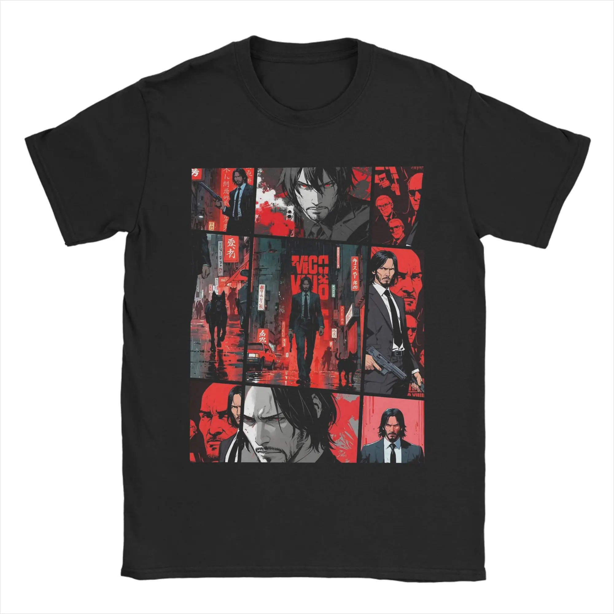 Creative Fan art John Wick T-Shirts Men Round Neck Pure Cotton T Shirts Short Sleeve Tee Shirt Plus Size Clothes
Creative Fan art John Wick T-Shirts Men Round Neck Pure Cotton T Shirts Short Sleeve Tee Shirt Plus Size Clothes