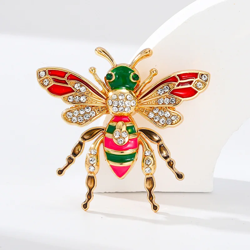 Yellow Bee Enamel Brooch - High-End Insect Lapel Pin for Women, Eco-Friendly Gold Bee Brooch for Coat Scarf Bag, Jewelry Gift
Yellow Bee Enamel Brooch - High-End Insect Lapel Pin for Women, Eco-Friendly Gold Bee Brooch for Coat Scarf Bag, Jewelry Gift