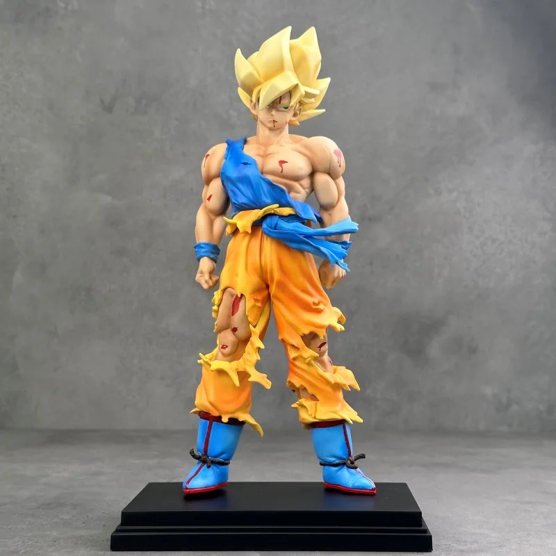 Seven Dragon Ball Models Hatsushimachi Super Goku Super Saiyan Statue Battle Damaged Goku Anime Figure Model Height 30cm
Seven Dragon Ball Models Hatsushimachi Super Goku Super Saiyan Statue Battle Damaged Goku Anime Figure Model Height 30cm