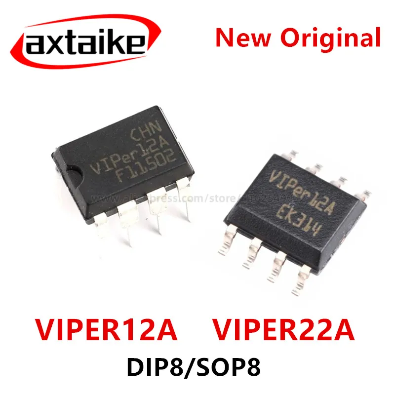 10PCS VIPER12A VIPER12ADIP-E VIPER22A DIP8 VIPER12A VIPER22A VIPER12ASTR-E SOP8 Switching power supply chip In Stock IC
10PCS VIPER12A VIPER12ADIP-E VIPER22A DIP8 VIPER12A VIPER22A VIPER12ASTR-E SOP8 Switching power supply chip In Stock IC