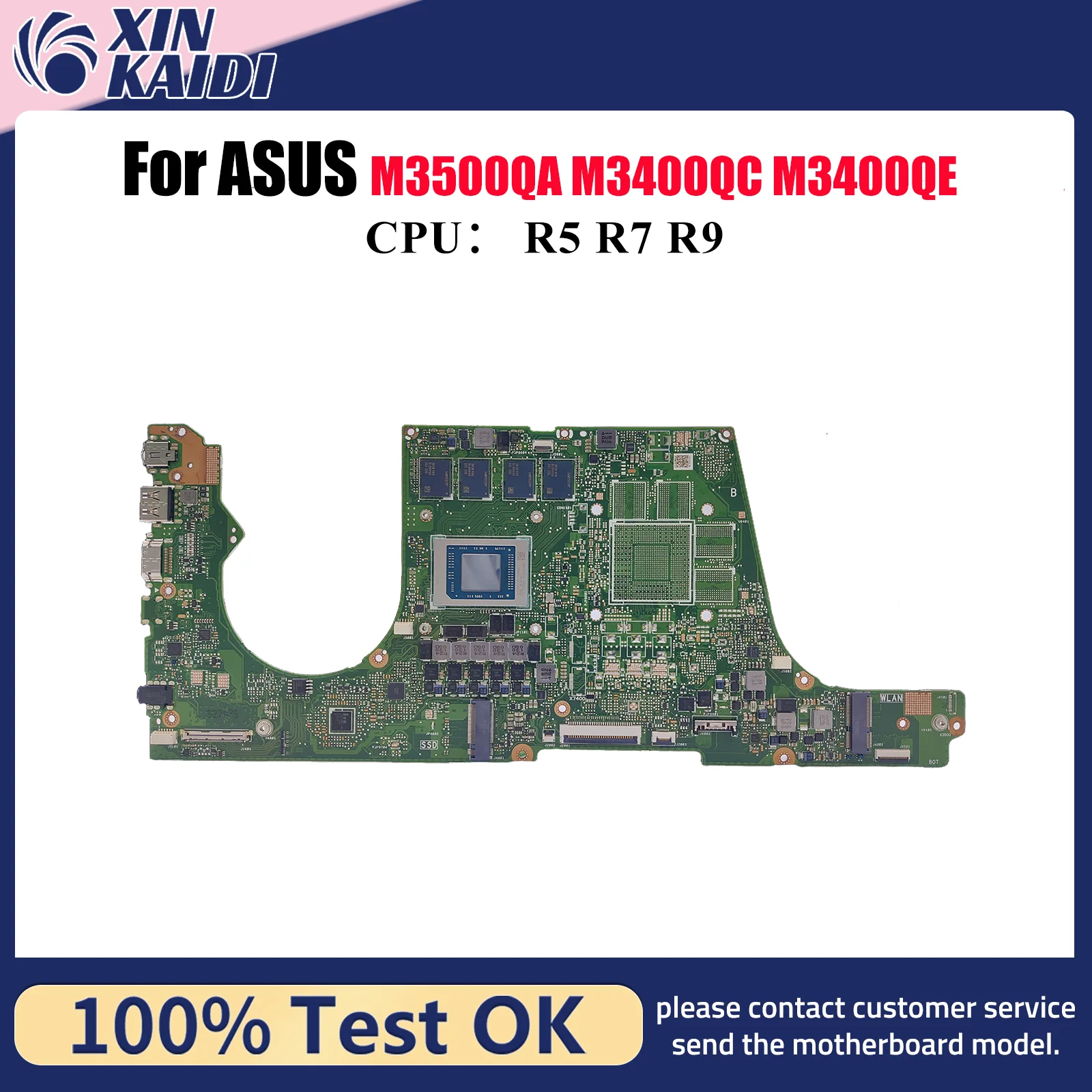 M3500QA Laptop Motherboard For ASUS VivoBook D3500Q M3500Q M3400Q M3401Q M7400Q M3400QC M7600Q M3400QE Mainboard W/ R5 R7 R9 CPU
M3500QA Laptop Motherboard For ASUS VivoBook D3500Q M3500Q M3400Q M3401Q M7400Q M3400QC M7600Q M3400QE Mainboard W/ R5 R7 R9 CPU