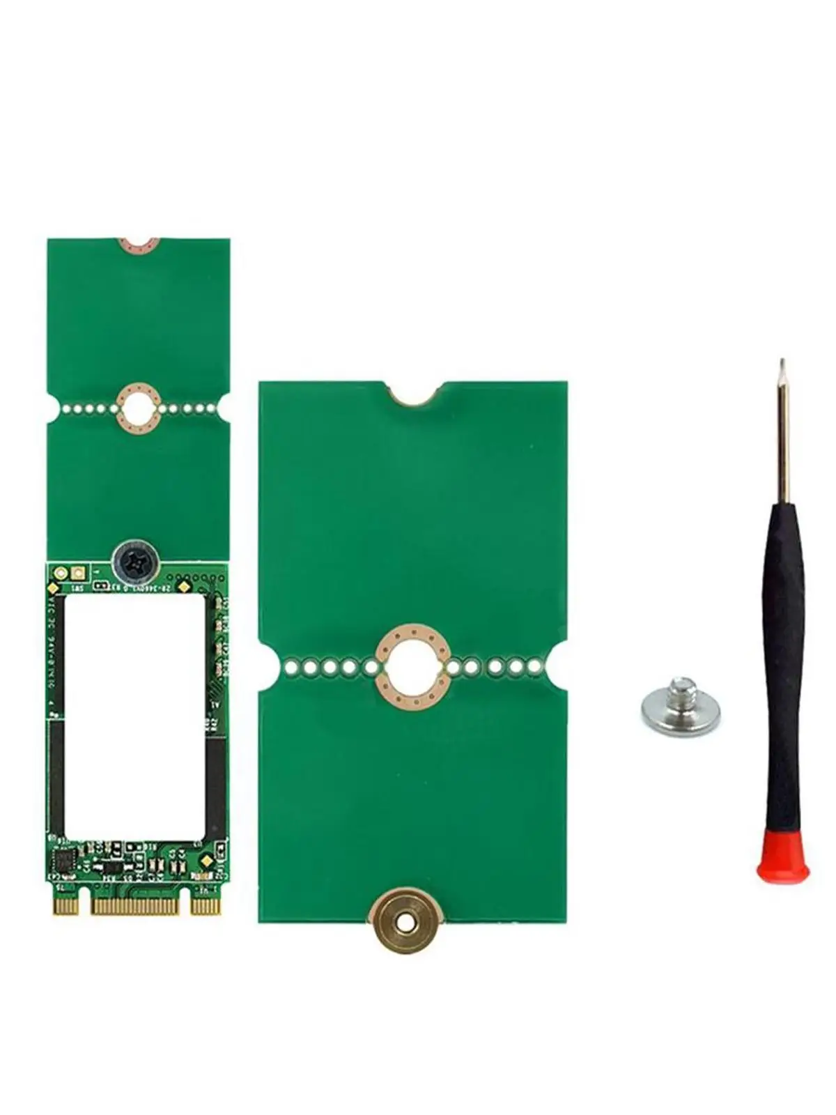 1Pcs NGFF M.2 SSD Adapter Card 2242 To 2280 2230 To 2280 Transfer Card Adapter Expansion Rack Board Riser Card Convert Card
1Pcs NGFF M.2 SSD Adapter Card 2242 To 2280 2230 To 2280 Transfer Card Adapter Expansion Rack Board Riser Card Convert Card