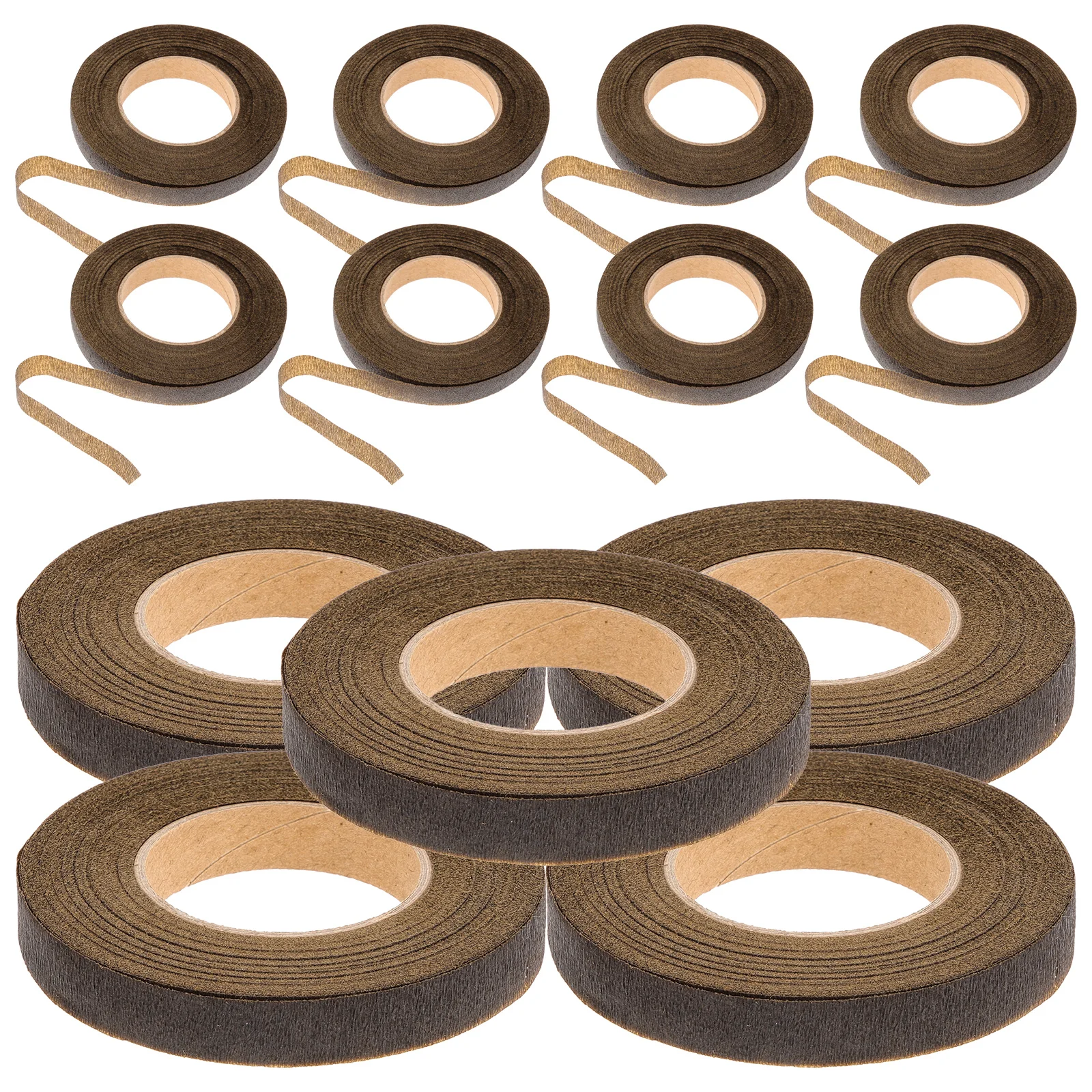 12pcs Dark Brown Paper Tape for Floral Stem Wrapping DIY Craft Supplies Bouquet Arrangement Tools Floral Tapes Wrap
12pcs Dark Brown Paper Tape for Floral Stem Wrapping DIY Craft Supplies Bouquet Arrangement Tools Floral Tapes Wrap