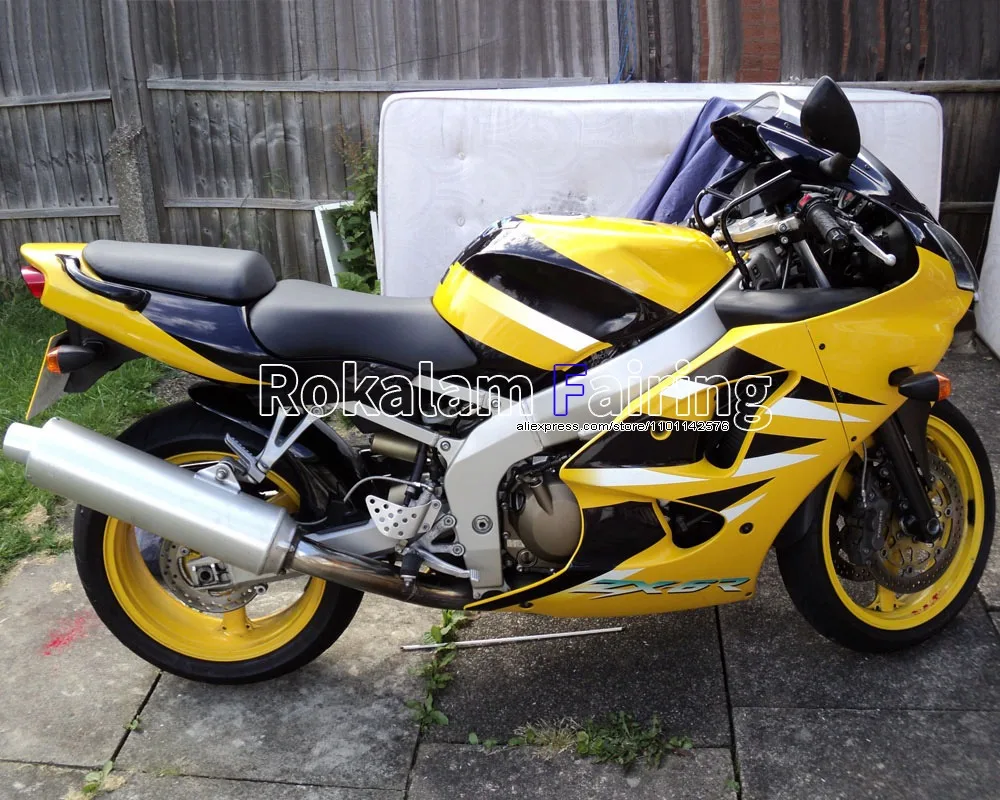 Для Kawasaki NINJA ZX-6R 00 01 02 ZX 6R636 2000 2001 2002 ZX6R желтый черный обтекатель мотоцикла (литье под давлением)
Для Kawasaki NINJA ZX-6R 00 01 02 ZX 6R636 2000 2001 2002 ZX6R желтый черный обтекатель мотоцикла (литье под давлением)