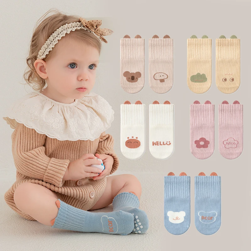 Anti Slip Kids Socks Cute Cartoon Newborn Toddler Socks Breathable Indoor Baby Non-slip Floor Socks For Boys and Girls
Anti Slip Kids Socks Cute Cartoon Newborn Toddler Socks Breathable Indoor Baby Non-slip Floor Socks For Boys and Girls
