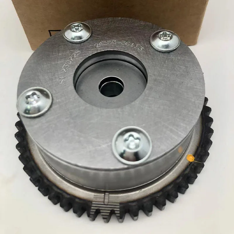 OEM 243503C113 CVVT Gear Assy For HYUNDAI Genesis Coupe Santa FOR KIA Sedona Sorento 3.5L 3.8L 4.6L 24350-3C113
OEM 243503C113 CVVT Gear Assy For HYUNDAI Genesis Coupe Santa FOR KIA Sedona Sorento 3.5L 3.8L 4.6L 24350-3C113