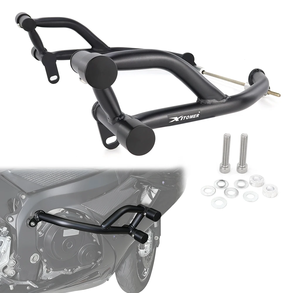 Fit For Suzuki GSX-R600 / GSX-R750 2011-2025 Motorcycle Stunt Crash Cage Engine Guard Highway Bar Bumper Protector Race Rail
Fit For Suzuki GSX-R600 / GSX-R750 2011-2025 Motorcycle Stunt Crash Cage Engine Guard Highway Bar Bumper Protector Race Rail
