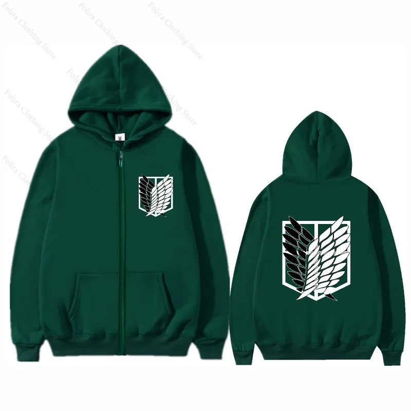 Anime Attack on Titan Print Hoodies Zip Up Hoodie Long Sleeve Coat for Man Woman Casual Autumn Clothes Hooded Zip-up Sweatshirt
Anime Attack on Titan Print Hoodies Zip Up Hoodie Long Sleeve Coat for Man Woman Casual Autumn Clothes Hooded Zip-up Sweatshirt