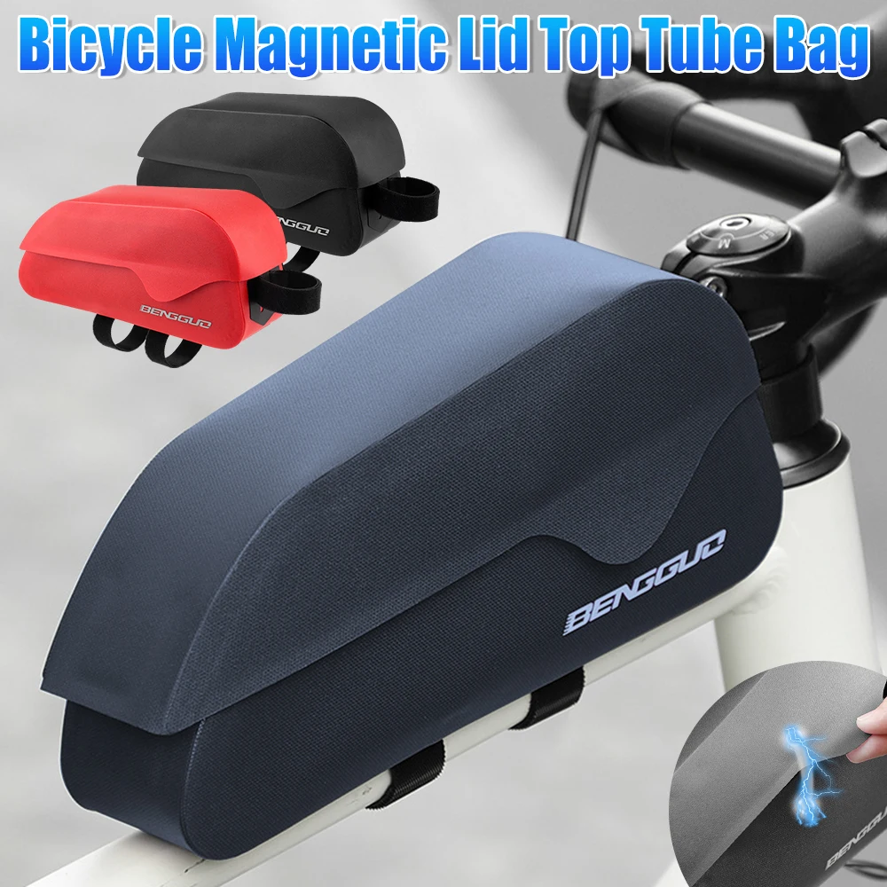1/2 шт., сумка с магнитной крышкой для велосипеда, водонепроницаемая сумка для велосипедной рамы, магнитная передняя рама, структурированная сумка, аксессуары для велосипеда 
1/2 шт., сумка с магнитной крышкой для велосипеда, водонепроницаемая сумка для велосипедной рамы, магнитная передняя рама, структурированная сумка, аксессуары для велосипеда