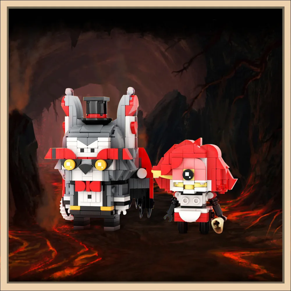 Moc- 185209 Строительные блоки Brickheadz Hell Inn, аниме, киноигра, модель персонажа, креативный подарочный набор строительных блоков
Moc- 185209 Строительные блоки Brickheadz Hell Inn, аниме, киноигра, модель персонажа, креативный подарочный набор строительных блоков