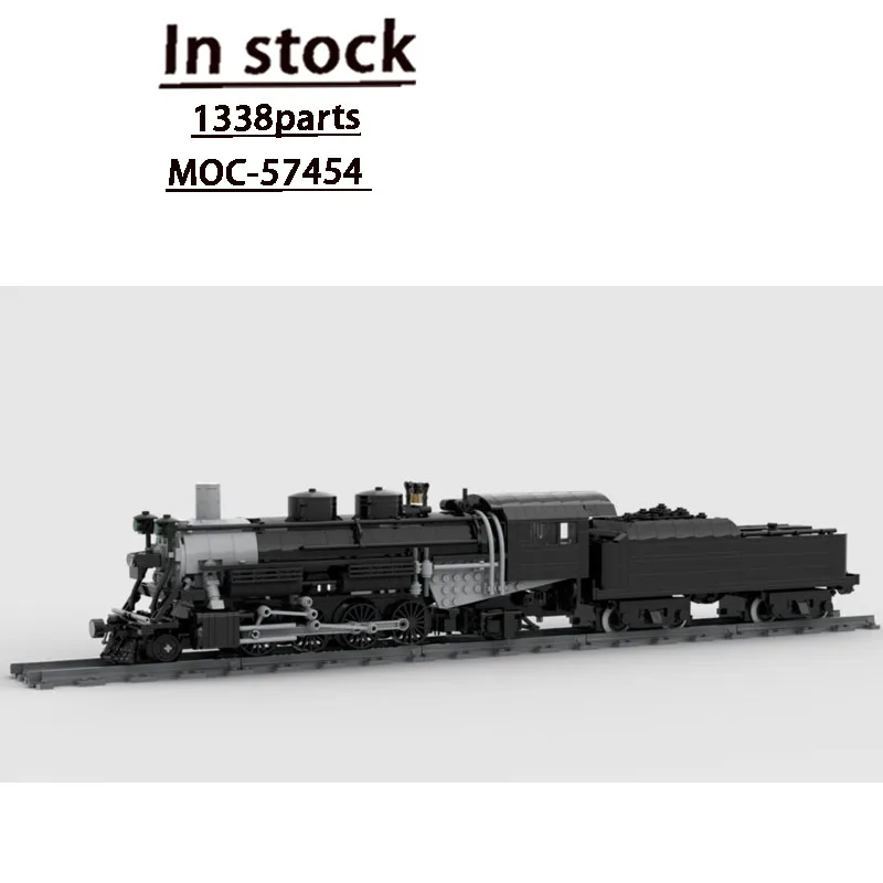 MOC-57454 City Transport Freight Steam Locomotive Building Block Model, 1338 Parts, Boys' Kids Birthday Christmas Toy Gift
MOC-57454 City Transport Freight Steam Locomotive Building Block Model, 1338 Parts, Boys' Kids Birthday Christmas Toy Gift