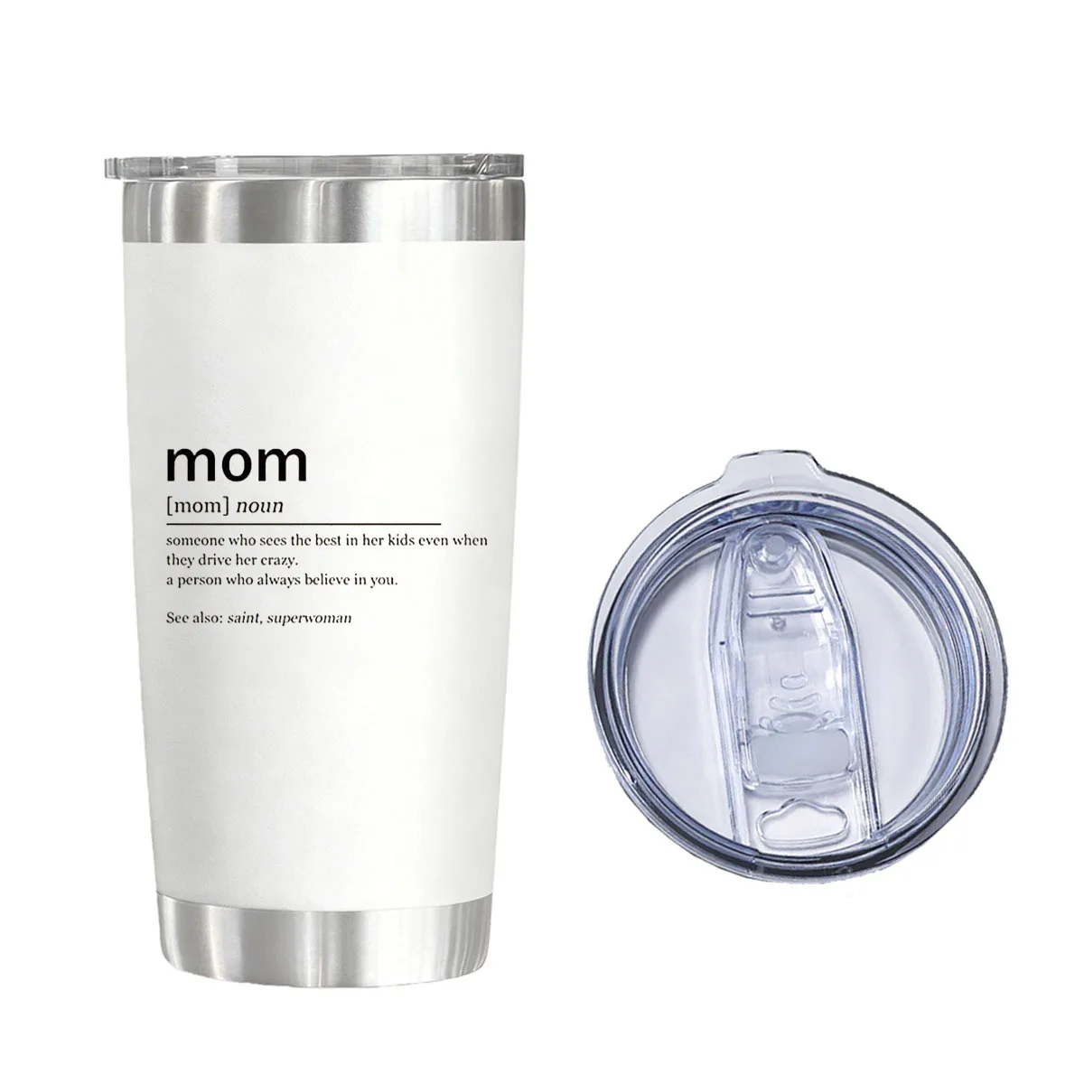 Mom Definition Funny 20 oz Vacuum Insulated Tumbler Water Glass for Christmas Birthday Presents
Mom Definition Funny 20 oz Vacuum Insulated Tumbler Water Glass for Christmas Birthday Presents