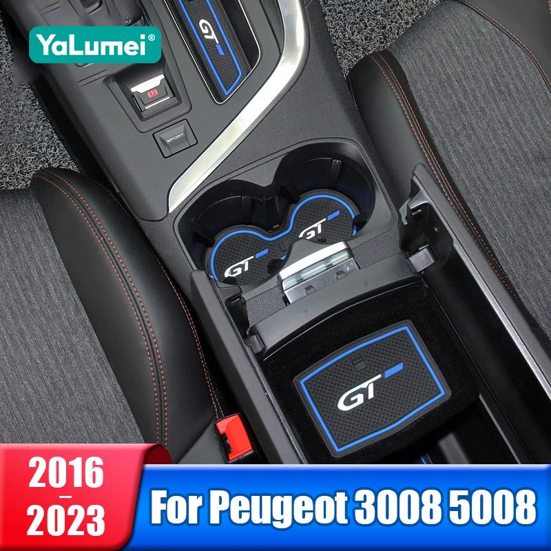 3D Rubber Car Anti-Slip Gate Slot Cup Mat For Peugeot 3008 5008 GT 2016 2017 2018 2019 2020 2021 2022 2023 Hybrid Accessories
3D Rubber Car Anti-Slip Gate Slot Cup Mat For Peugeot 3008 5008 GT 2016 2017 2018 2019 2020 2021 2022 2023 Hybrid Accessories
