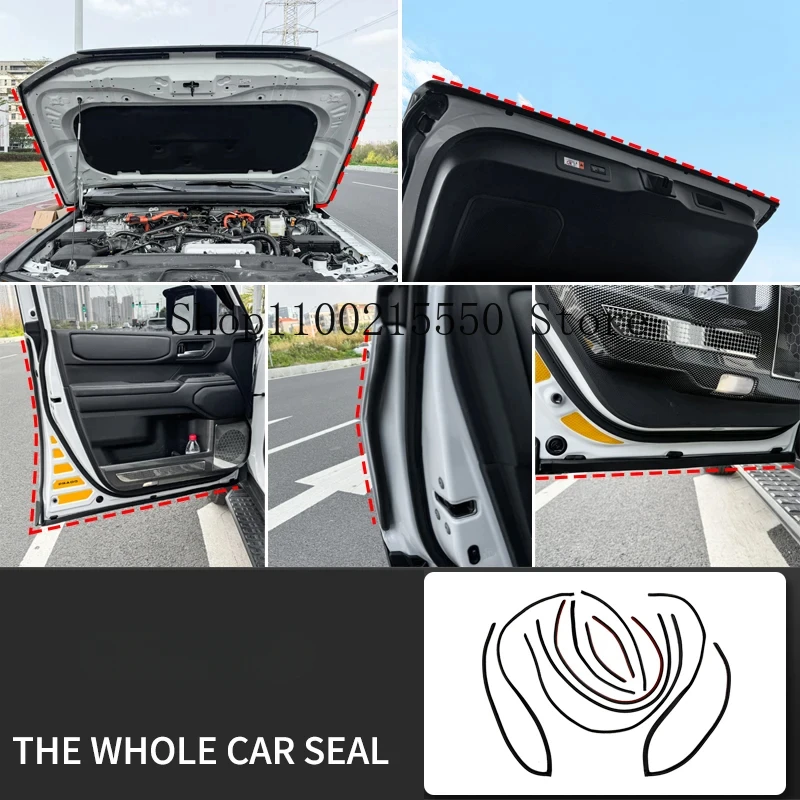 Для Toyota Prado LC250 2024, звукоизоляционное уплотнение двери, пыль и шумоподавление, декоративная защитная плата, детали для модификации
Для Toyota Prado LC250 2024, звукоизоляционное уплотнение двери, пыль и шумоподавление, декоративная защитная плата, детали для модификации