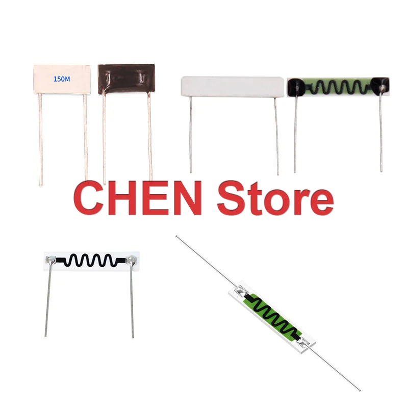 NEW RI82 22X4MM 25X5MM 25X10MM 33X8MM 38X10MM Chip ceramic metal glass glazed high-voltage resistor 10M 150M 300M 500M 1G 2G
NEW RI82 22X4MM 25X5MM 25X10MM 33X8MM 38X10MM Chip ceramic metal glass glazed high-voltage resistor 10M 150M 300M 500M 1G 2G