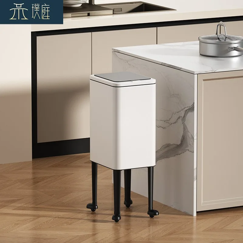 Tall trash can household high removable no bending large large capacity living room kitchen light luxury practical new model
Tall trash can household high removable no bending large large capacity living room kitchen light luxury practical new model