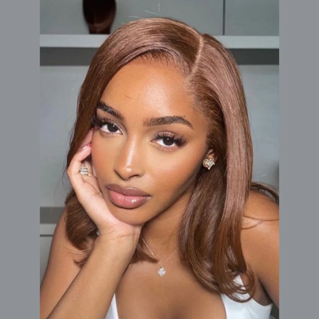 Soft Body Wave Glueless Short Bob 16inch Brown 5x5 Silk Base Jewish Human Hair Wig Baby Hair HD Lace European Hair Preplucked
Soft Body Wave Glueless Short Bob 16inch Brown 5x5 Silk Base Jewish Human Hair Wig Baby Hair HD Lace European Hair Preplucked