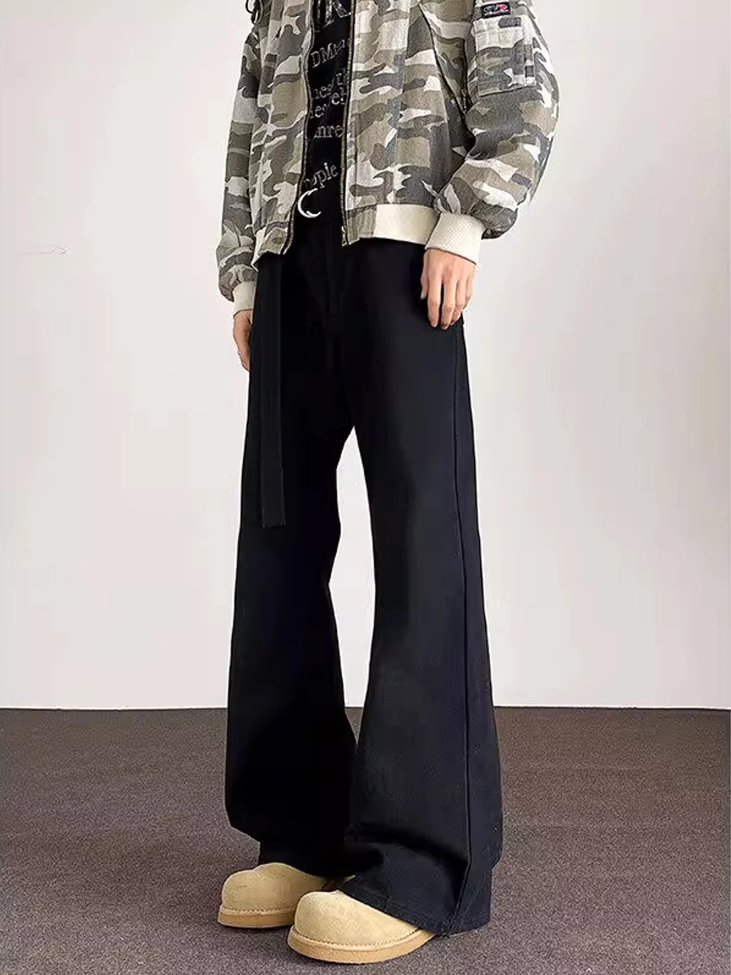 Джинсы Cleanfit Bla Knife Slim Fit, модные расклешенные повседневные длинные брюки Haome, прямая осенняя коллекция
Джинсы Cleanfit Bla Knife Slim Fit, модные расклешенные повседневные длинные брюки Haome, прямая осенняя коллекция