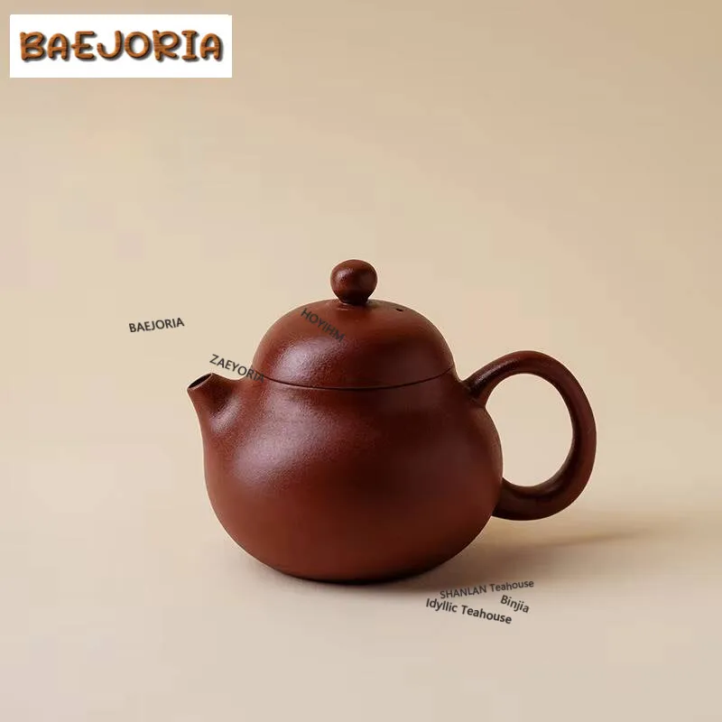90ml Raw Ore Zhu Mud Purple Clay Wen Dan Teapot Aesthetic Tea Infuser Pot Tea Maker Kettle With Ball Hole Cha Collection Craft
90ml Raw Ore Zhu Mud Purple Clay Wen Dan Teapot Aesthetic Tea Infuser Pot Tea Maker Kettle With Ball Hole Cha Collection Craft