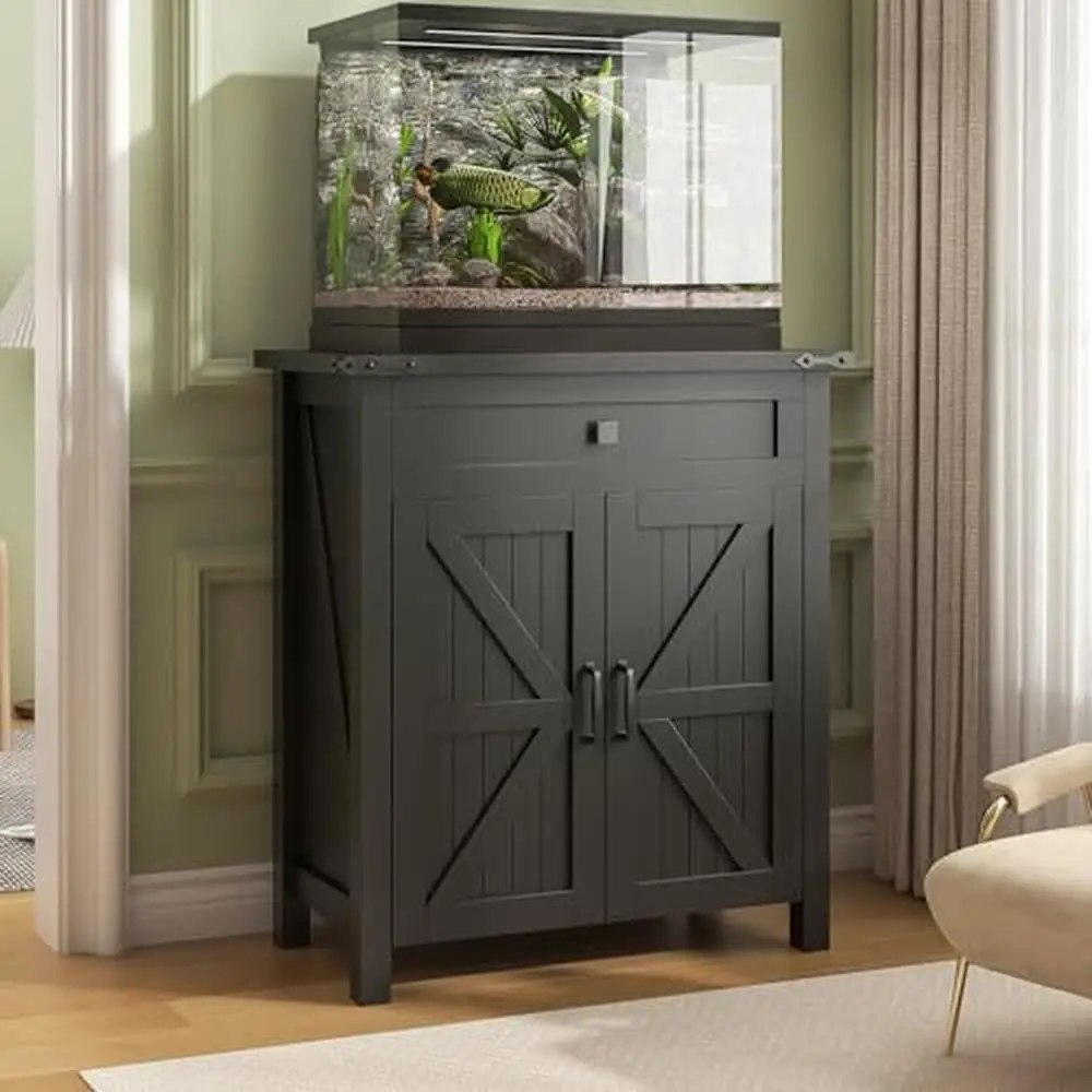 20 Gallon Aquarium Stand Charging Station Reptile Terrarium with Drawer and Compartment Farmhouse Design Fish Tank Stand Built
20 Gallon Aquarium Stand Charging Station Reptile Terrarium with Drawer and Compartment Farmhouse Design Fish Tank Stand Built