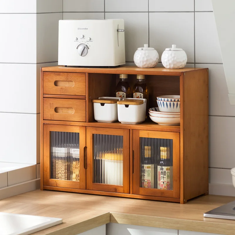 Kitchen Shelf Countertop Dish Rack Seasoning Storage Cabinet Household Multifunctional Locker Desktop Side Cabinet
Kitchen Shelf Countertop Dish Rack Seasoning Storage Cabinet Household Multifunctional Locker Desktop Side Cabinet