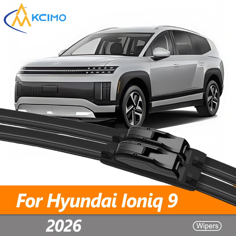 2PCS Front Windshield Wiper Blades For Hyundai Ioniq 9/ME 2026 Exact Fit (Pair/Set) All-Weather Noise-Free Anti-Splash
2PCS Front Windshield Wiper Blades For Hyundai Ioniq 9/ME 2026 Exact Fit (Pair/Set) All-Weather Noise-Free Anti-Splash