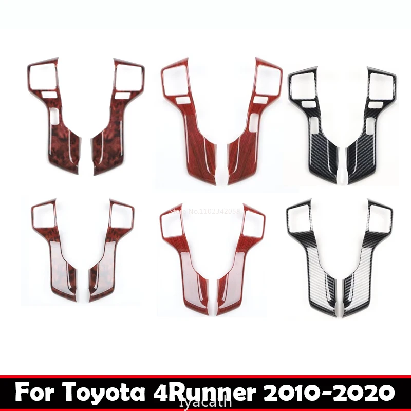 For TOYOTA 4Runner 4 Runner 2010- 2020 CarbonFiber Steering Wheel Trim direction Control Button Frame Cover Styling Accessories
For TOYOTA 4Runner 4 Runner 2010- 2020 CarbonFiber Steering Wheel Trim direction Control Button Frame Cover Styling Accessories
