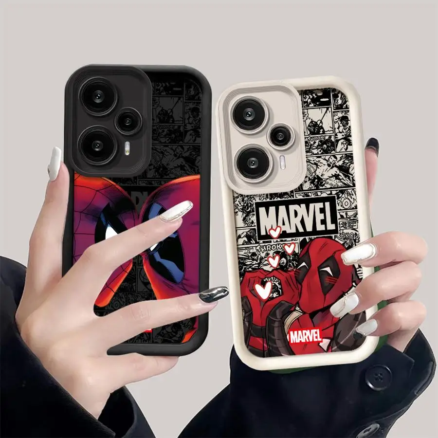 Marvel Deadpool Spider-Man TPU Soft Case for Xiaomi Poco C61 C51 X3 Pro C50 X3 NFC
Marvel Deadpool Spider-Man TPU Soft Case for Xiaomi Poco C61 C51 X3 Pro C50 X3 NFC