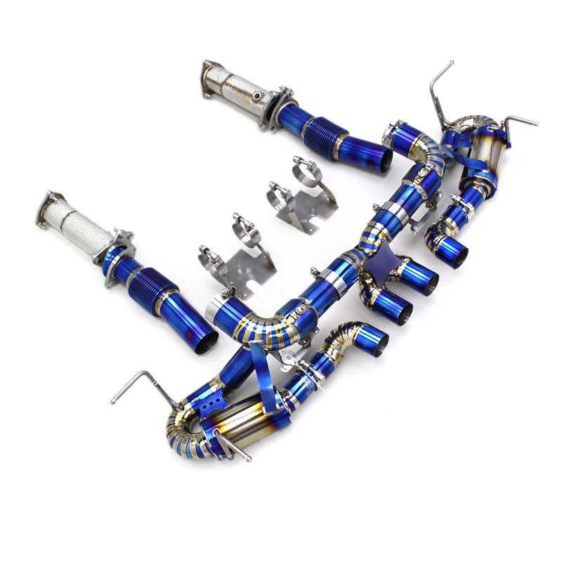 Titanium Catback Exhaust For Chevrolet CORVETTE C8 Z06 2019-2023 Valve Exhaust Muffler Titanium Exhaust Pipe
Titanium Catback Exhaust For Chevrolet CORVETTE C8 Z06 2019-2023 Valve Exhaust Muffler Titanium Exhaust Pipe