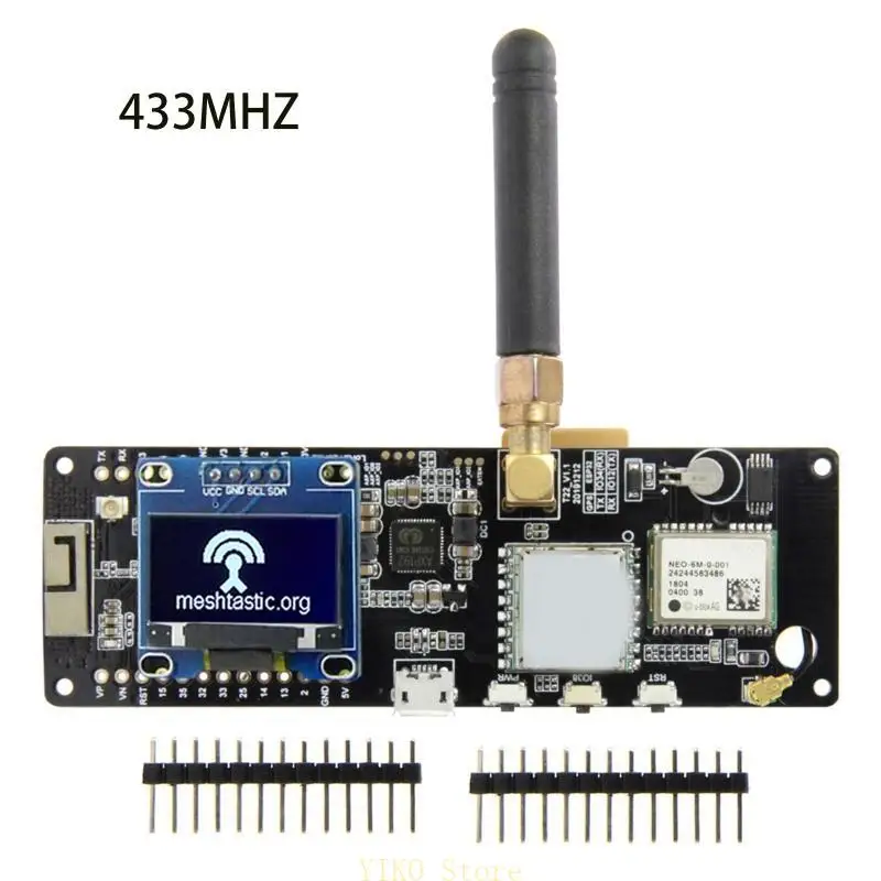 K32C TTGO T-Beam ESP32 18650 Battery Holder CP210X CH9102 Chip 433/868/915/923Mhz
K32C TTGO T-Beam ESP32 18650 Battery Holder CP210X CH9102 Chip 433/868/915/923Mhz