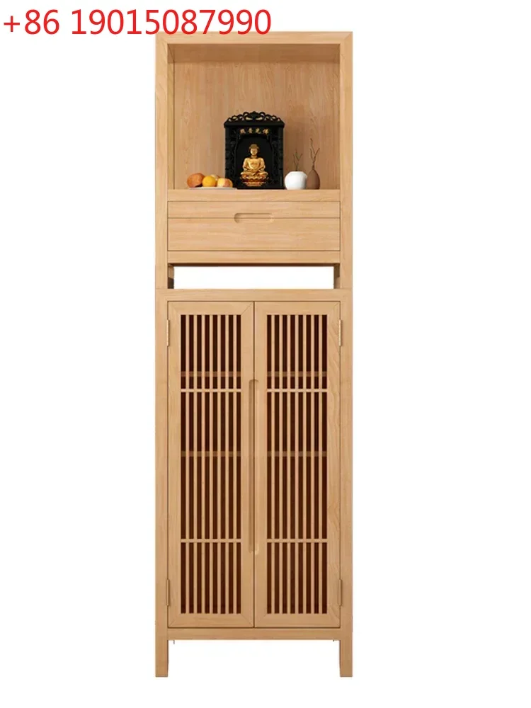 Chinese Zen Solid Wood Buddha Niche Clothes Closet Double Door Living Room Worship Table Home Wall Mount Cabinet
Chinese Zen Solid Wood Buddha Niche Clothes Closet Double Door Living Room Worship Table Home Wall Mount Cabinet