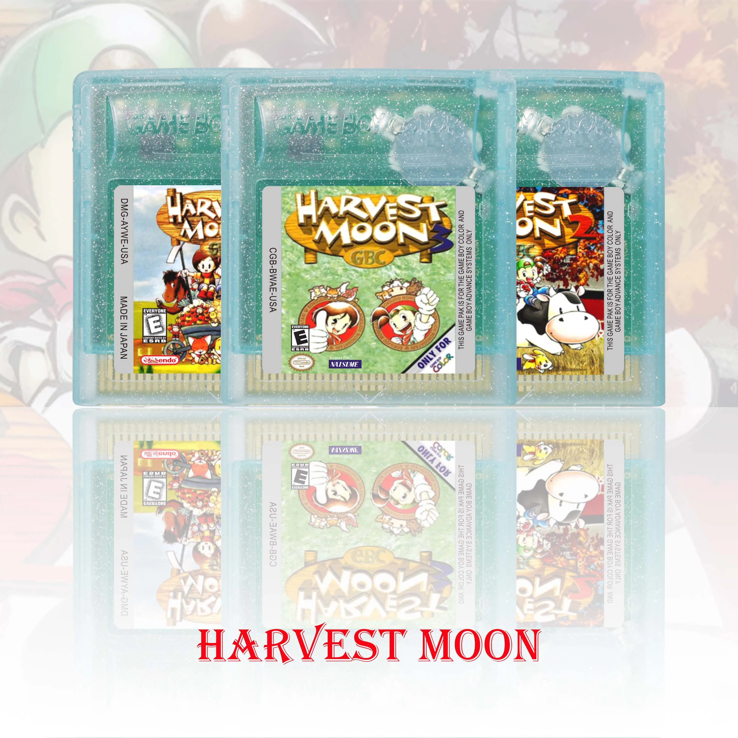 Harvest Moon Series GBC Game Cartridge 16 Bit Video Game Console Card High Quality With Battery GBC Video Game
Harvest Moon Series GBC Game Cartridge 16 Bit Video Game Console Card High Quality With Battery GBC Video Game