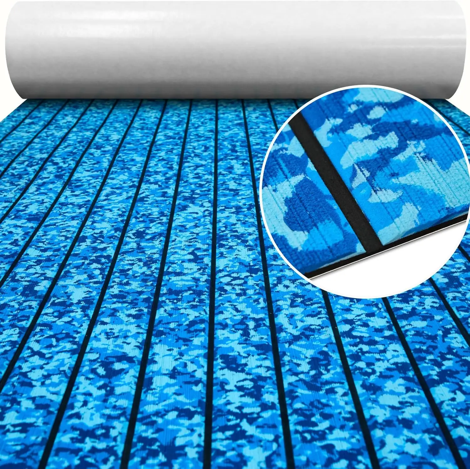 2400*600MM Boat Flooring EVA Foam Decking Sheet Non-Slip Brushed Marine Self-Adhesive Carpet for Motorboat Yacht Kayak RV
2400*600MM Boat Flooring EVA Foam Decking Sheet Non-Slip Brushed Marine Self-Adhesive Carpet for Motorboat Yacht Kayak RV