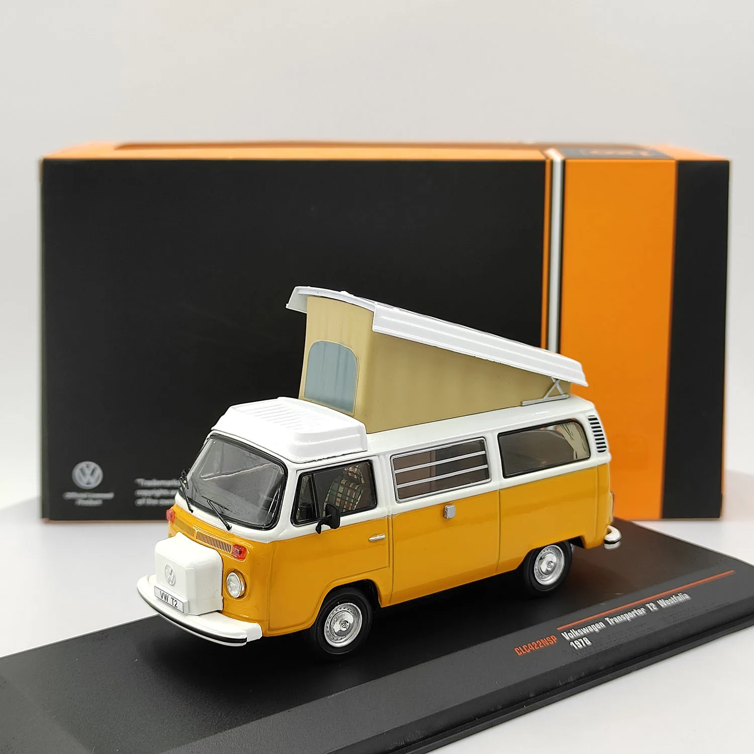 Diecast IXO 1/43 Scale 1978 VW Transporter T2 Westfalia Alloy Car Model Collectible Toy Gift Souvenir Display Ornament
Diecast IXO 1/43 Scale 1978 VW Transporter T2 Westfalia Alloy Car Model Collectible Toy Gift Souvenir Display Ornament