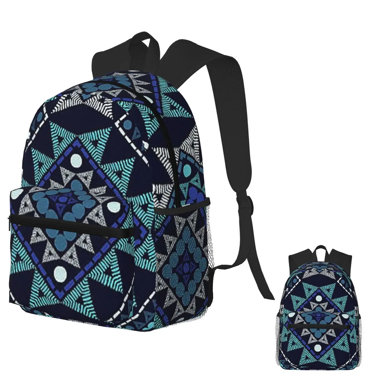 Aztec Blue Pattern Student Backpack School Bag Hiking Travel Daypack for Men Women Fashion Bookbag Shoulder Bags
Aztec Blue Pattern Student Backpack School Bag Hiking Travel Daypack for Men Women Fashion Bookbag Shoulder Bags