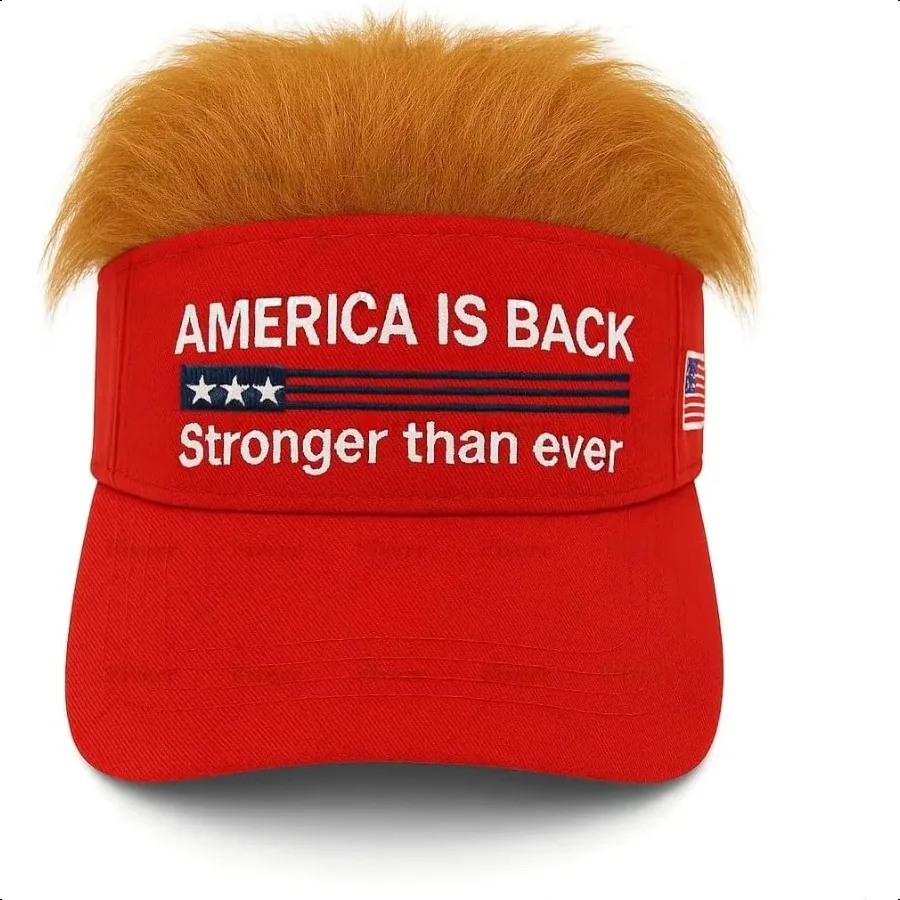Zadin Official President Donald T. Hat with Hair Patriotic Costume Merchandise Adjustable Golf Baseball Cap
Zadin Official President Donald T. Hat with Hair Patriotic Costume Merchandise Adjustable Golf Baseball Cap