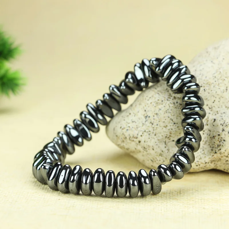 Natural Terahertz Magnetic Bracelet Hand Row, Simple and Versatile Men's and Women's Jewelry
Natural Terahertz Magnetic Bracelet Hand Row, Simple and Versatile Men's and Women's Jewelry