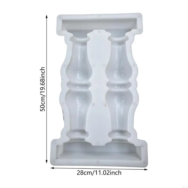 W8KB Twin Vase Mold Plastic Mould for Elegant Fence Art Crafting and Home Decoration
W8KB Twin Vase Mold Plastic Mould for Elegant Fence Art Crafting and Home Decoration