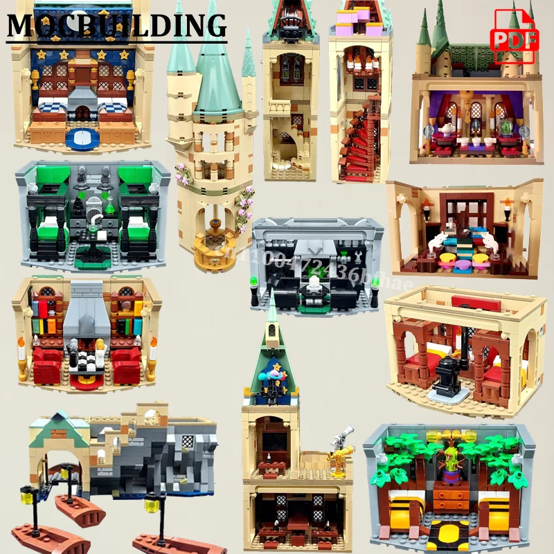 Common Room Classroom Dormitory Stairs Diorama Model MOCBUILDING Medieval Buildings Wizarding World Construction Toys Gift
Common Room Classroom Dormitory Stairs Diorama Model MOCBUILDING Medieval Buildings Wizarding World Construction Toys Gift