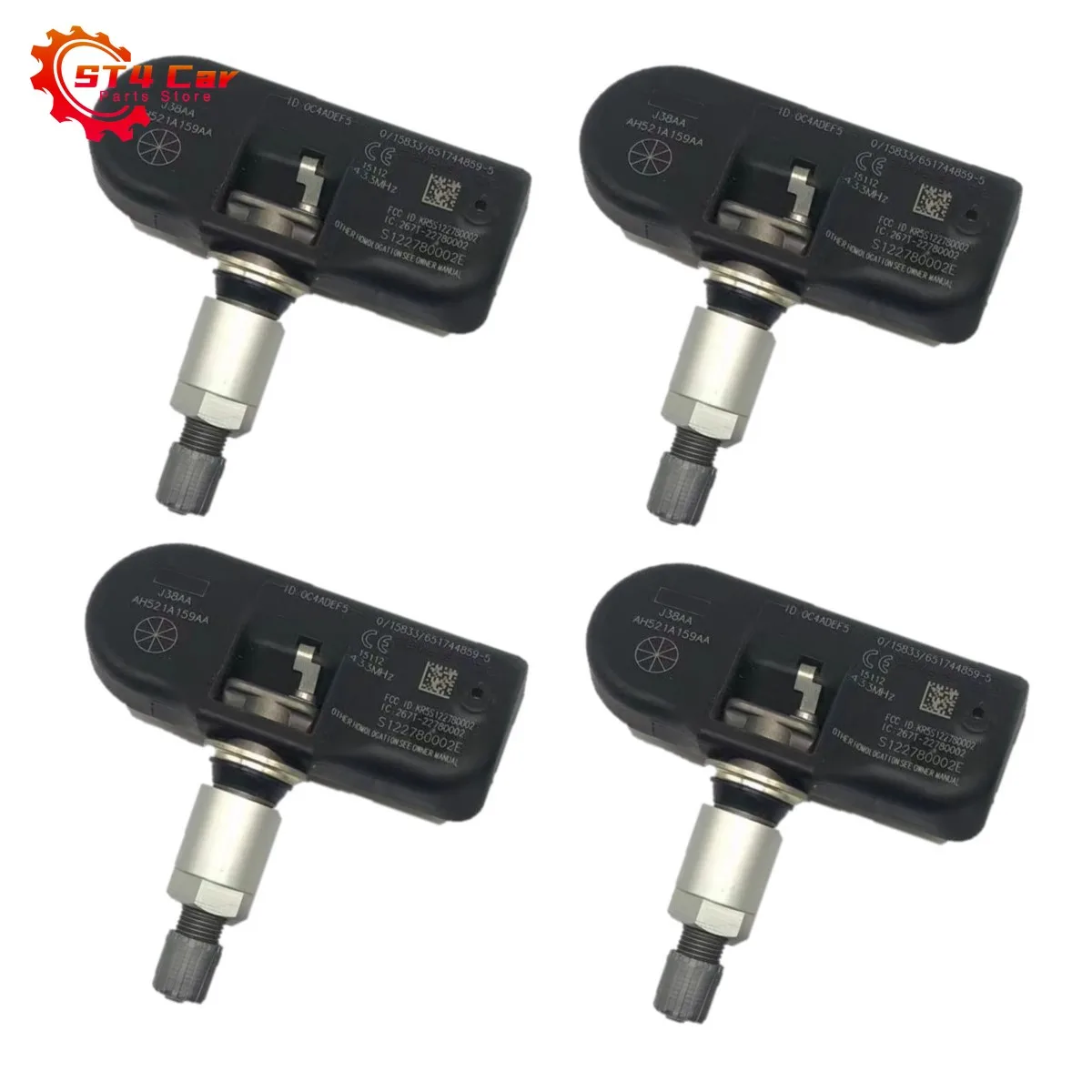 4Pcs TPMS AH521A159AA Tire Pressure Monitor Sensor For Land Rover Range Rover Sport 2010 Automotive part
4Pcs TPMS AH521A159AA Tire Pressure Monitor Sensor For Land Rover Range Rover Sport 2010 Automotive part